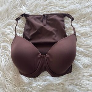 Skims Fits Everybody Full Coverage Back Smoother Bra Cocoa Size 32DDD